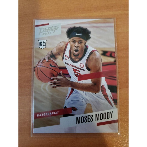 2021 Panini Chronicles #379 Moses Moody - Rookie - Warriors - Prestige - Picture 1 of 2